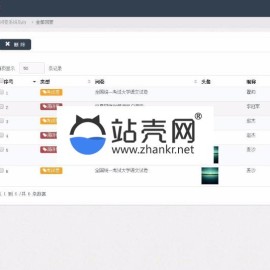 Thinkphp3.2学生考试答题问卷后台管理系统源码_源码下载