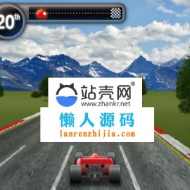 HTML5赛车狂飙游戏源码下载_源码下载