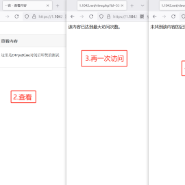 阅后即焚平台系统源码