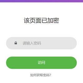PHP实现单页加密码访问 四种模板风格源码