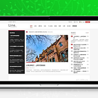 Discuz杂志/新闻报道模板（jeavi_line）UTF8-GBK模板